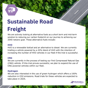 International Day for Clean Energy: How we're cleaning up our road freight