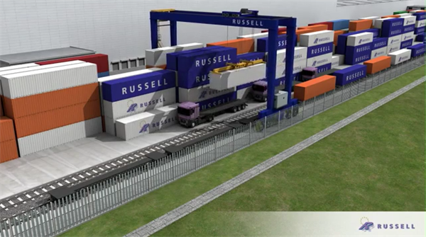 Rail Terminal Animation